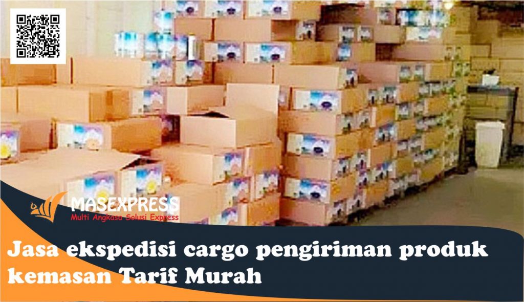 Jasa ekspedisi cargo pengiriman produk kemasan